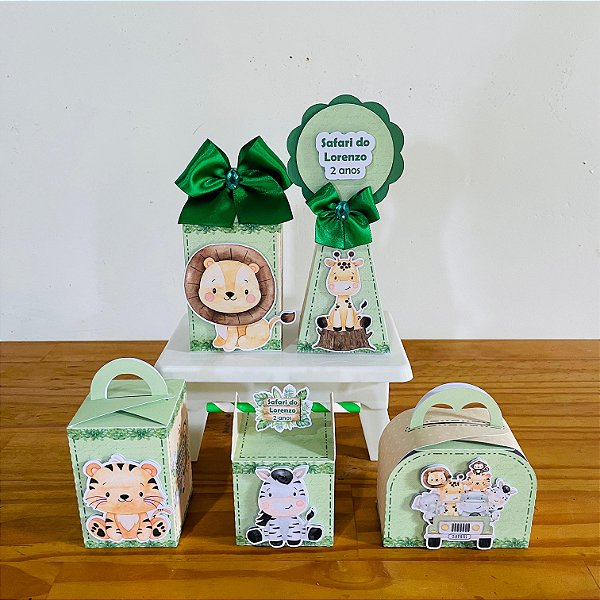 Kit personalizado safari