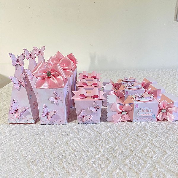 Kit personalizado jardim das borboletas