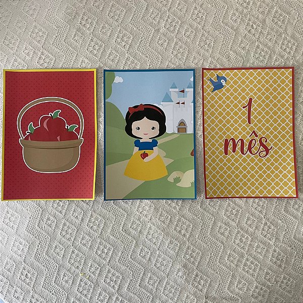 Poster Quadro A4 branca de neve