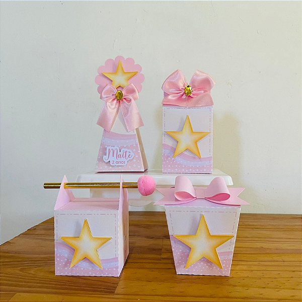 Kit festa brilha brilha estrelinha