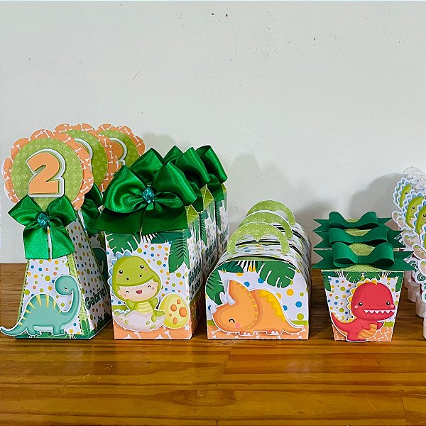 Kit festa dinossauro baby