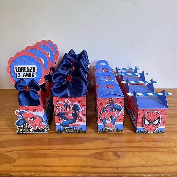 Kit festa homem aranha