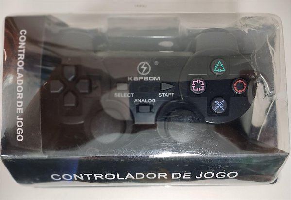 Controle sem fio PS2 compatível com Playstation 2, joystick Analógico 2