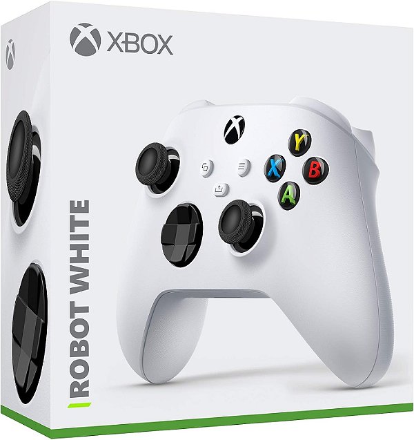 Controle Sem Fio XBOX  - Robot White
