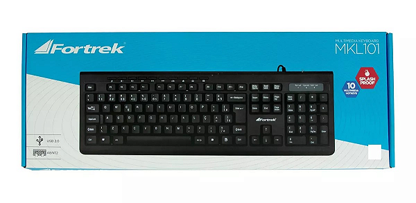 Teclado Multimídia Fortrek MKL-101