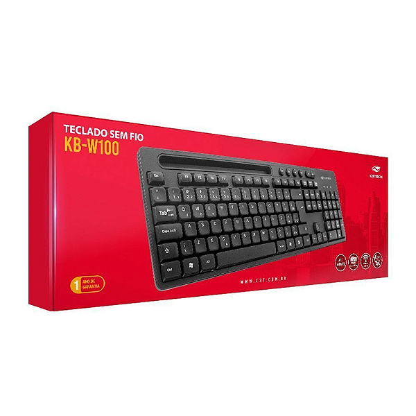Teclado sem fio KB - W100