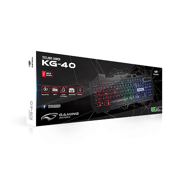 Teclado Gamer KG-40 C3TECH