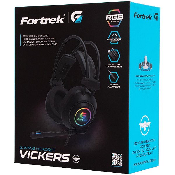 Fone Gamer Headset VICKERS Fotreck