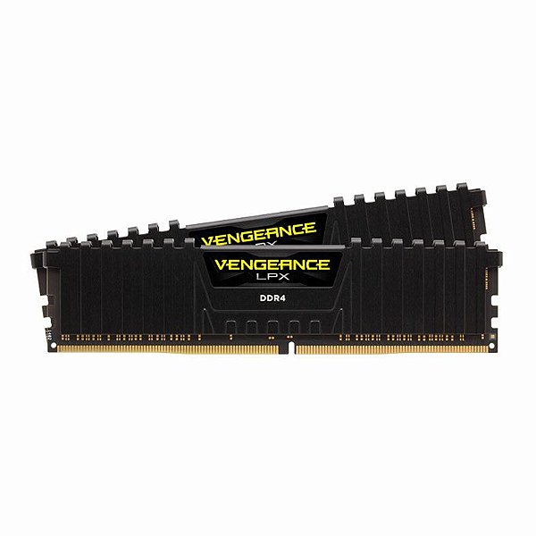 Memoria Corsair Vengeance LPX 16GB (2x8) DDR4 2400MHz C16 Preta
