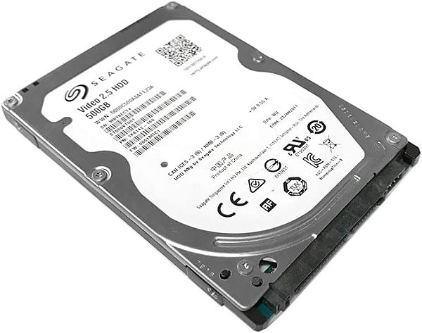 HDD - interno Seagate Disco rígido de vídeo 2,5  (ST500VT000)