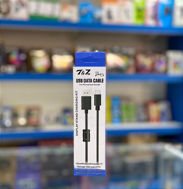 Cabo Usb Tipo C Carregar Controle Ps5 1.8M