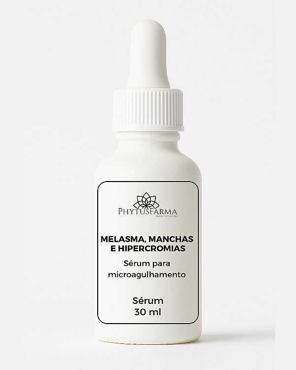 SÉRUM PARA MICROAGULHAMENTO: MELASMA, MANCHAS E HIPERCROMIAS | RENDE 10 APLICAÇÕES FACIAIS