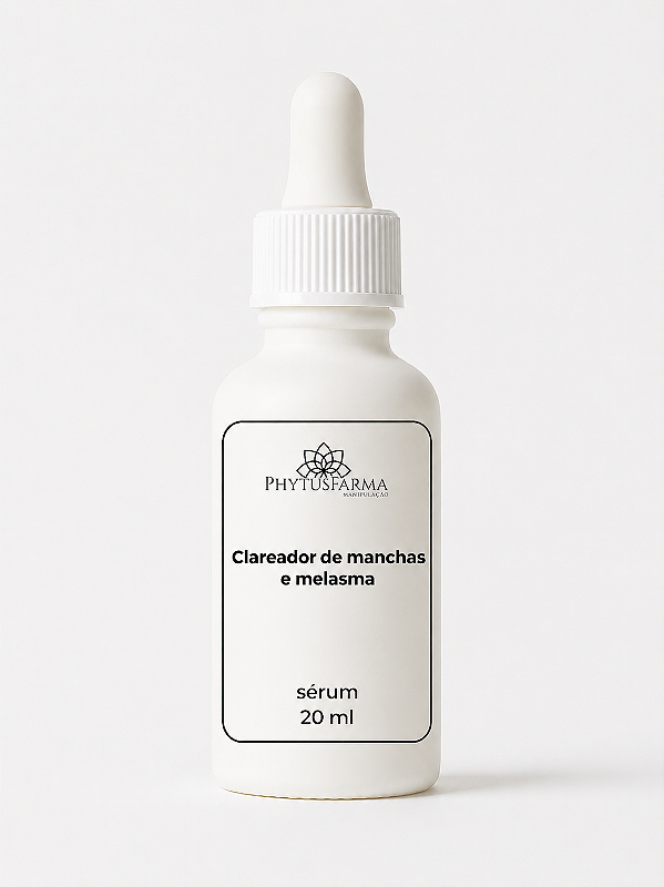 MESCLA CLAREADORA DE MANCHAS E MELASMA COM ÁCIDO TRANEXÂMICO + 6 ATIVOS | SÉRUM DE ALTA PERFORMANCE 20ml