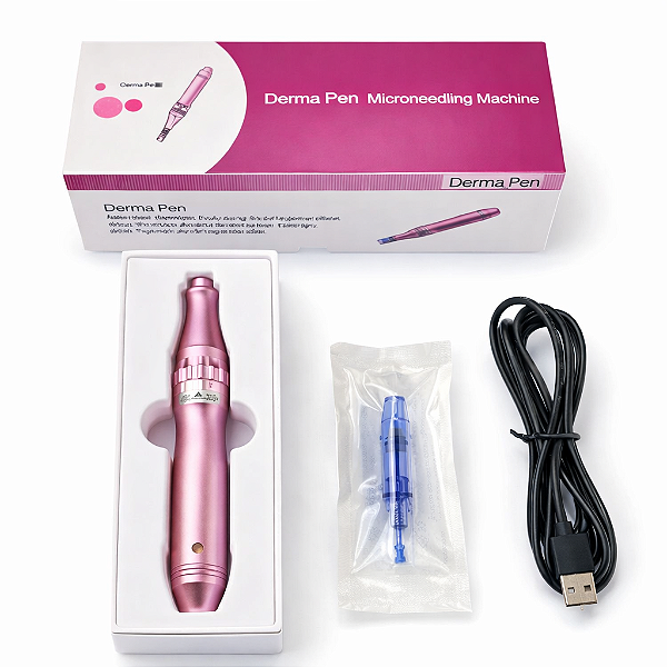 CANETA DERMAPEN BIVOLT SEM FIO | MARCA ZHANG | NÃO CONTÉM ANVISA