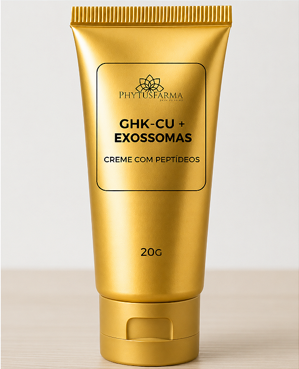 GHK-CU+EXOSSOMAS | CREME USO DIÁRIO DE PEPTÍDEOS