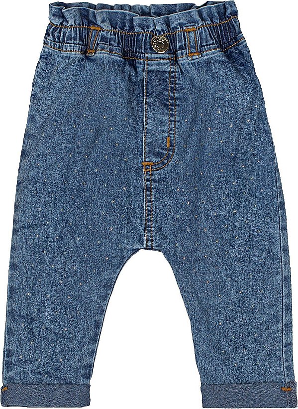 Calça Clochard Com Strass Momi Baby