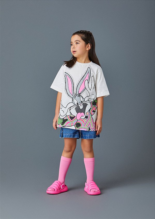 T-shirt Pernalonga Neon Animê