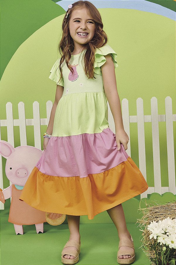 Vestido Midi em Meia Malha 65479 Kukiê