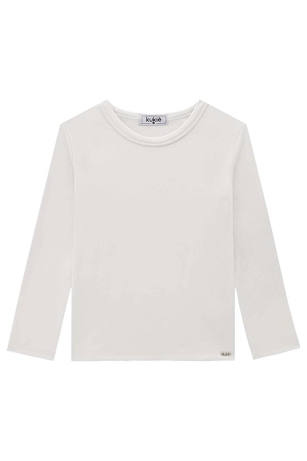 Blusa em Termoskin Branca 70504 Kukiê Cor 1