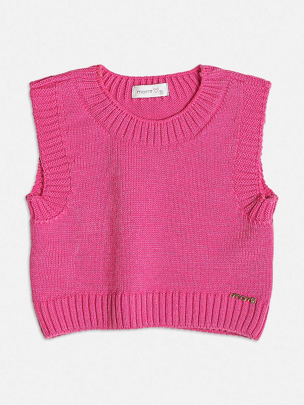 Colete Tricot Pink Momi H5657