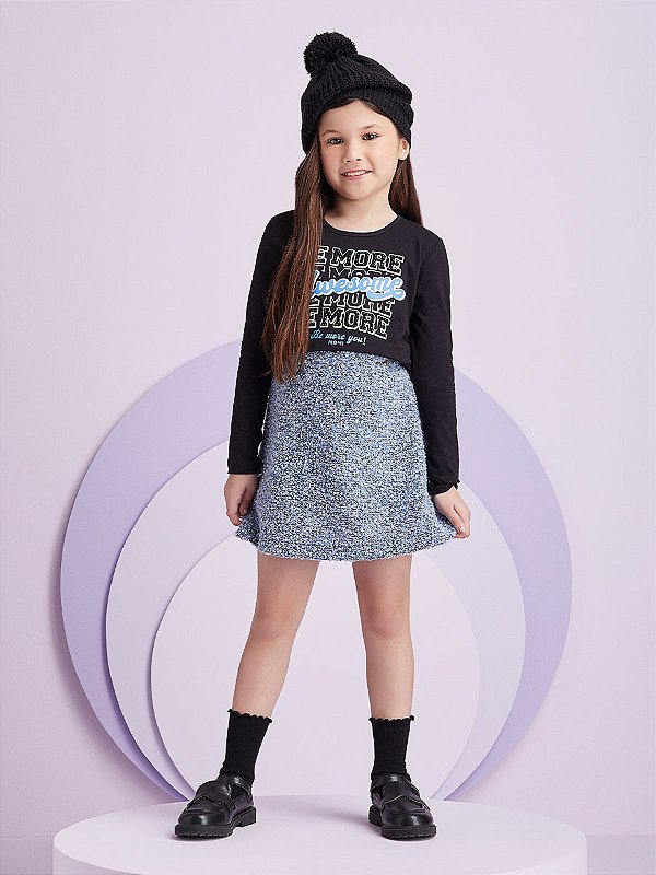 Conjunto de Tweed Com Short Momi H5373