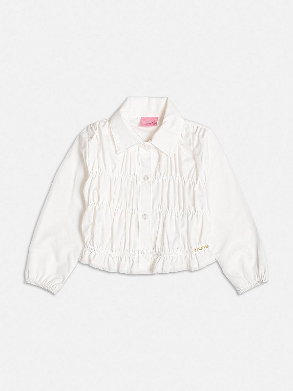 Camisa Manga Longa Com Lastex Momi J5478