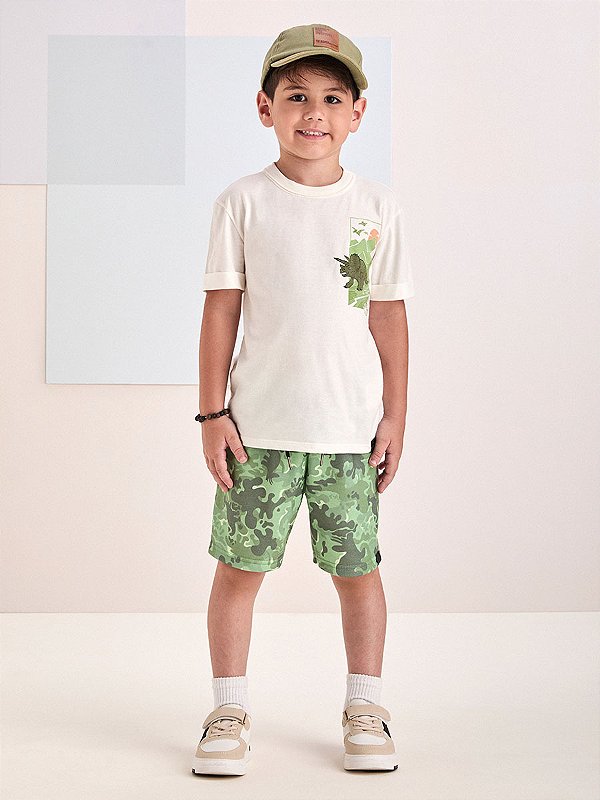 Conjunto T-shirt e Short Dino Youccie I1864
