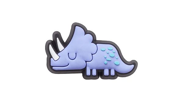 Jibbitz™ Dinossauro Roxo
