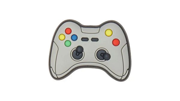 Jibbitz™ Controle de Video-Game Cinza