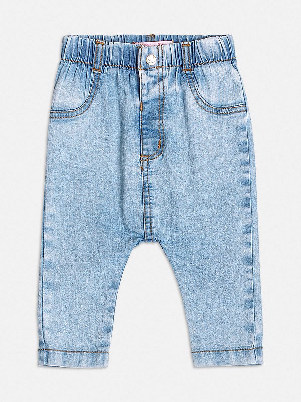 Calça Jeans Com Abertura Momi Baby C2263
