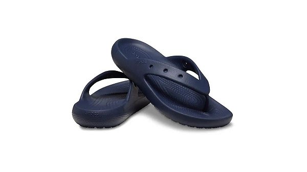 Chinelo Crocs Classic Flip V2 Marinho