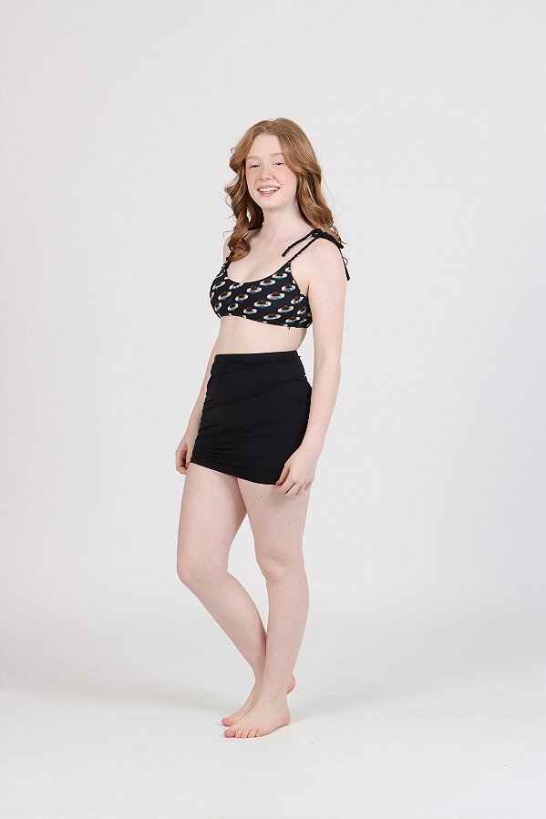 Saia Frazido Siri Teen Gabi Preta 40312