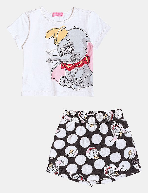 Conjunto Dumbo Elefantinho Momi J6455