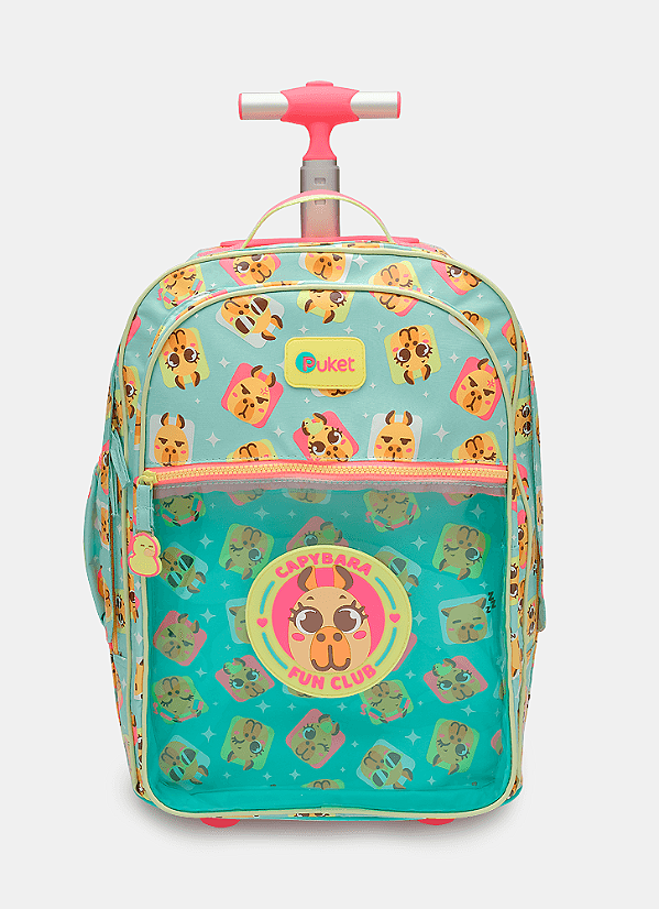 Mochila com Rodinha Grande Capy Bora Puket