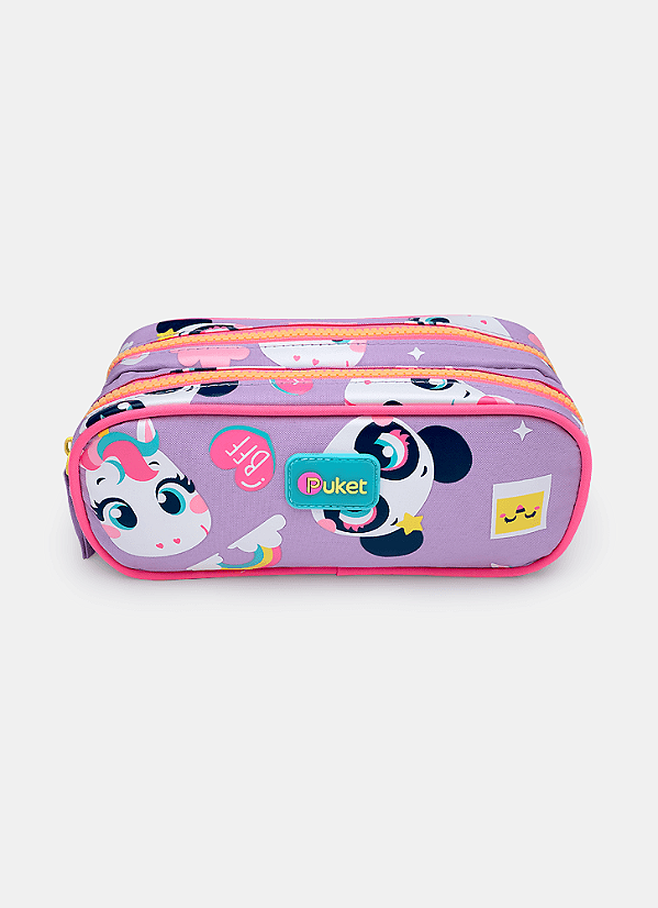 Estojo Duplo Multibichos Best Friend BFF Puket