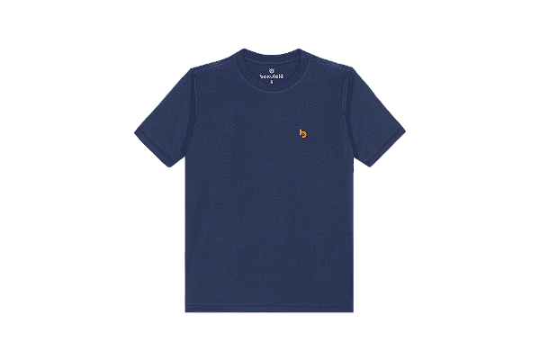 Camiseta Básica Masculina Azul Marinho Bakulelê 50070