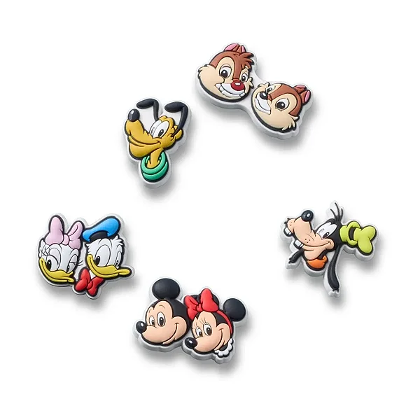 Jibbitz Mickey and Friends Pack com 5 Peças