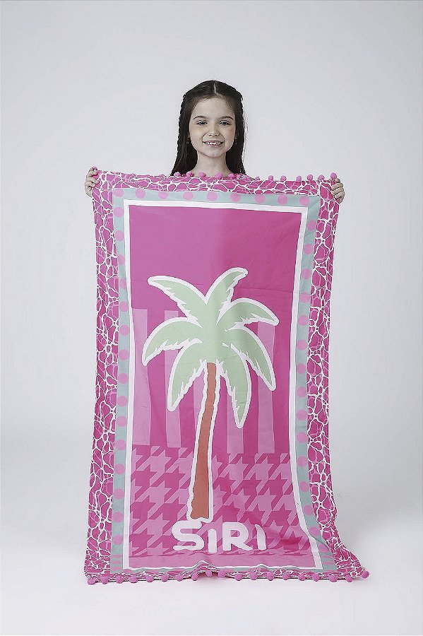 Toalha Siri Kids 1,50 x 0,75 Cristal Est Tropicandy 43701