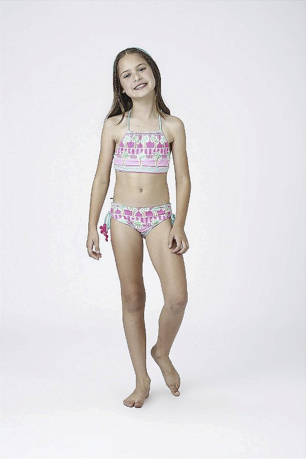 Biquini Cropped Siri Kids Manu Est Tropicandy 43171