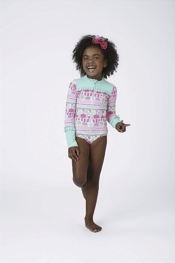 Maiô ML Siri Kids Lais Est Tropicandy 43279