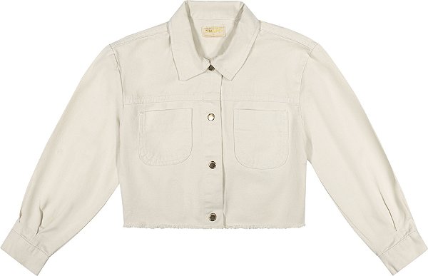 Jaqueta Sarja Charpey Feminina Off White 26815