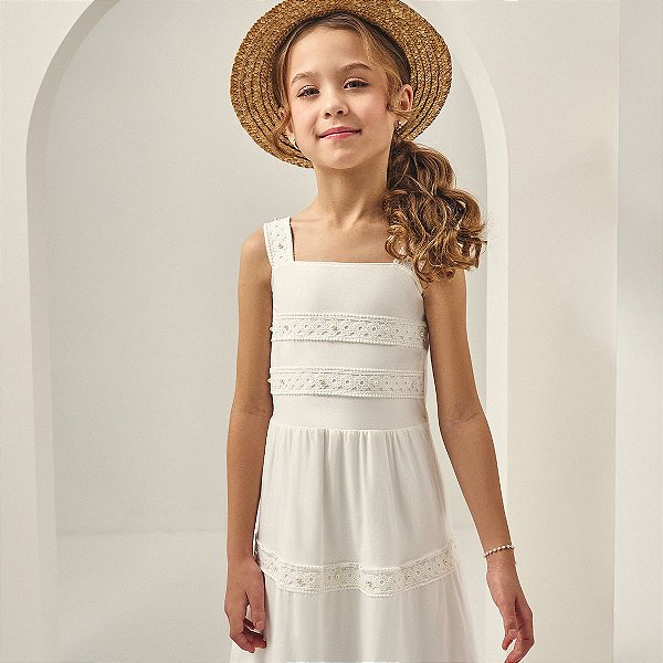 Vestido Infantil Menina Midi Milon 2001760-0452