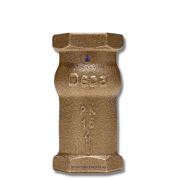 Válvula De Retenção Vertical 3/4" BSP Fig.448 Vapor/Água - Deca