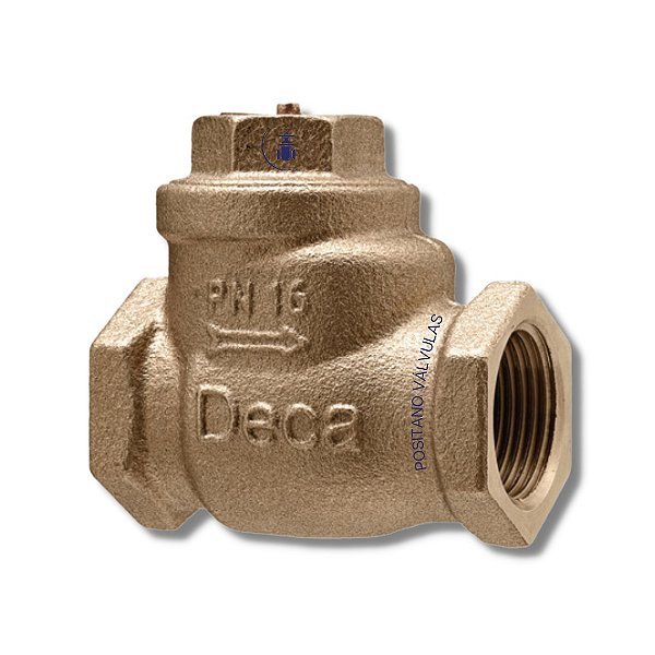 Válvula de Retenção Portinhola Bronze 3" BSP - Fig. 053 - Deca