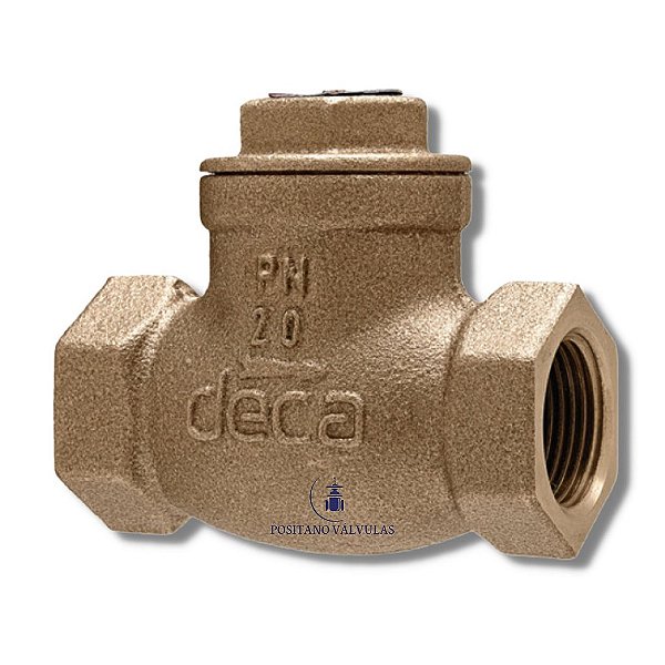 Válvula de Retenção Horizontal Tipo Pistão 2" – FIG 040 – DECA
