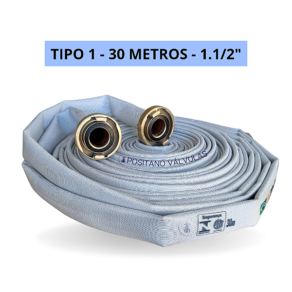 Mangueira de Incêndio Tipo 1 - Residencial Storz 1.1/2" - 30 Metros