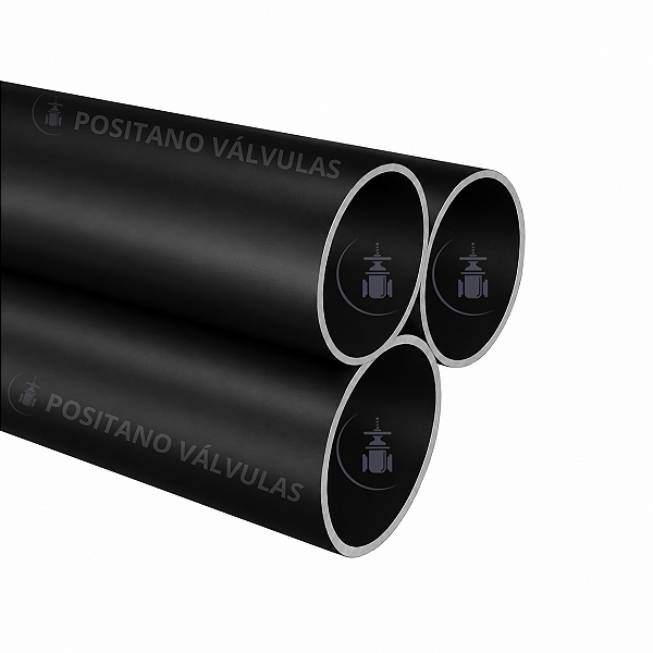 Tubo Aço Carbono Preto Schedule 10 Ponta Lisa P/ Solda - NBR 5590