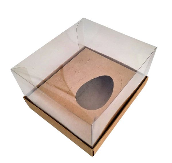 10 Caixas para Ovo de Colher 100g / 250g Berço Destacavel