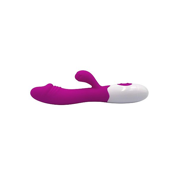 Vibrador Snappy Penetra e Estimula Clitoris 30 Vibrações