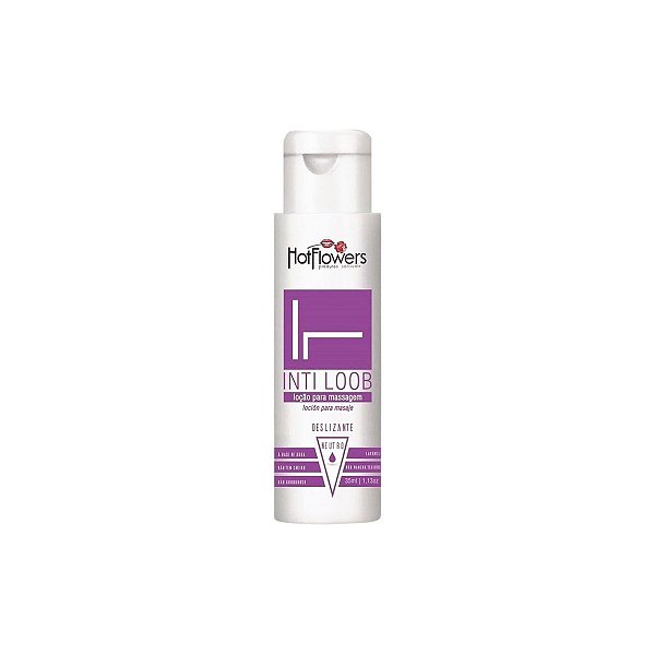 Inti Loob Loção Lubrificante Unisex 35 Ml - Hot Flowers